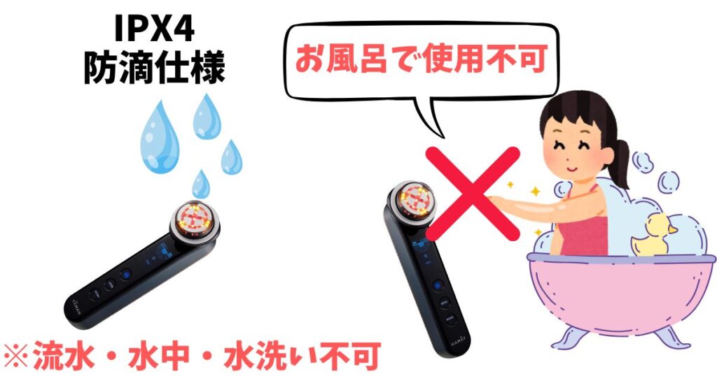 フォトプラスプレステージSPはIPX4の防滴仕様