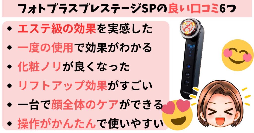フォトプラスプレステージSPの良い口コミ6つ